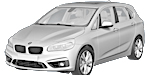 BMW F45 U20A1 Fault Code
